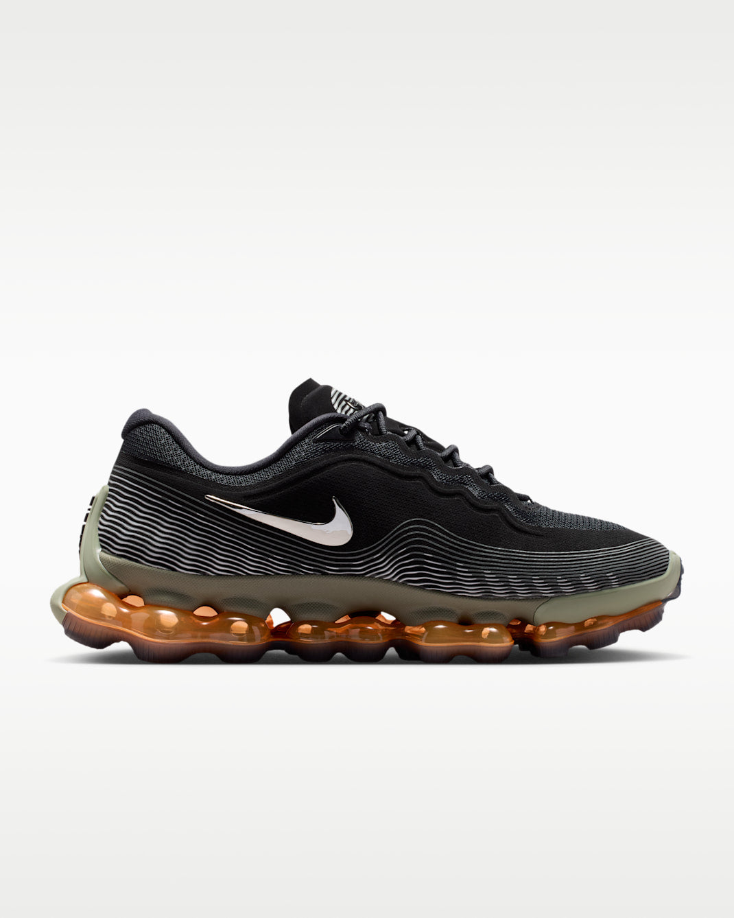 Nike-Air Liquid Max 'Black Light Army Metallic Silver' IQ7635-002