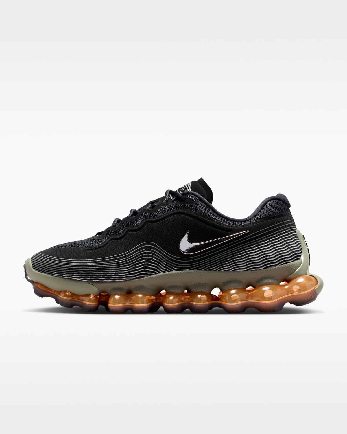 Nike-Air Liquid Max 'Black Light Army Metallic Silver' IQ7635-002