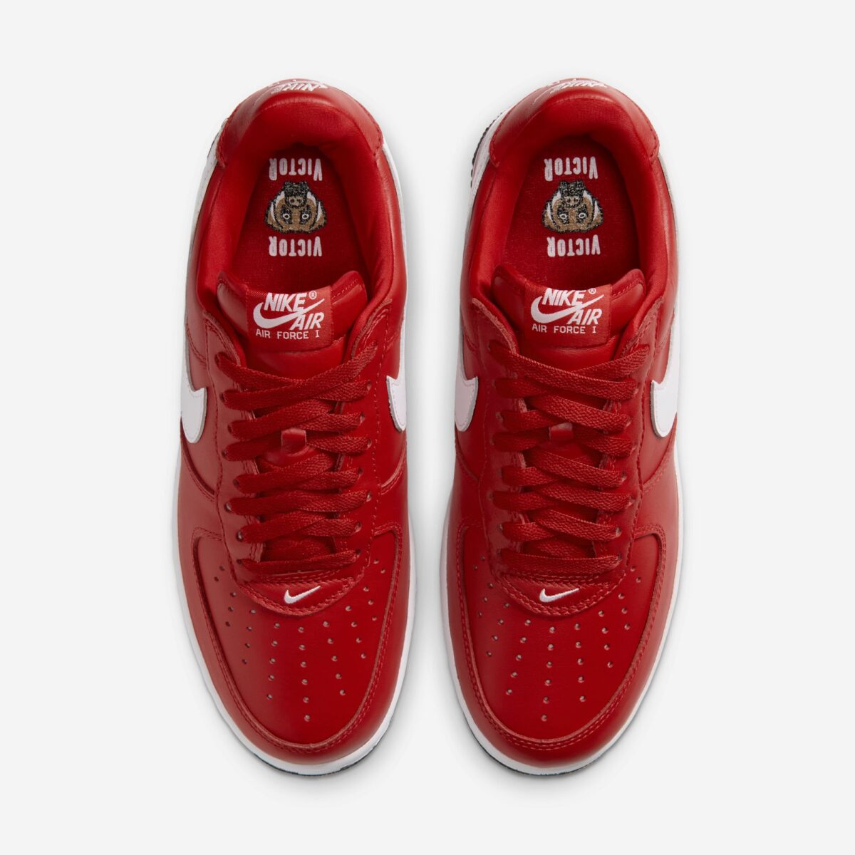 Nike x Victor Victor Air Force 1 ’01 'University Red' IV3238-600