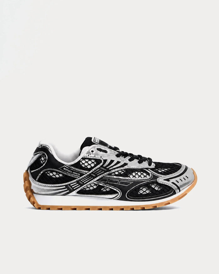 Bottega Veneta Orbit Sneaker 'Black Silver' Unisex