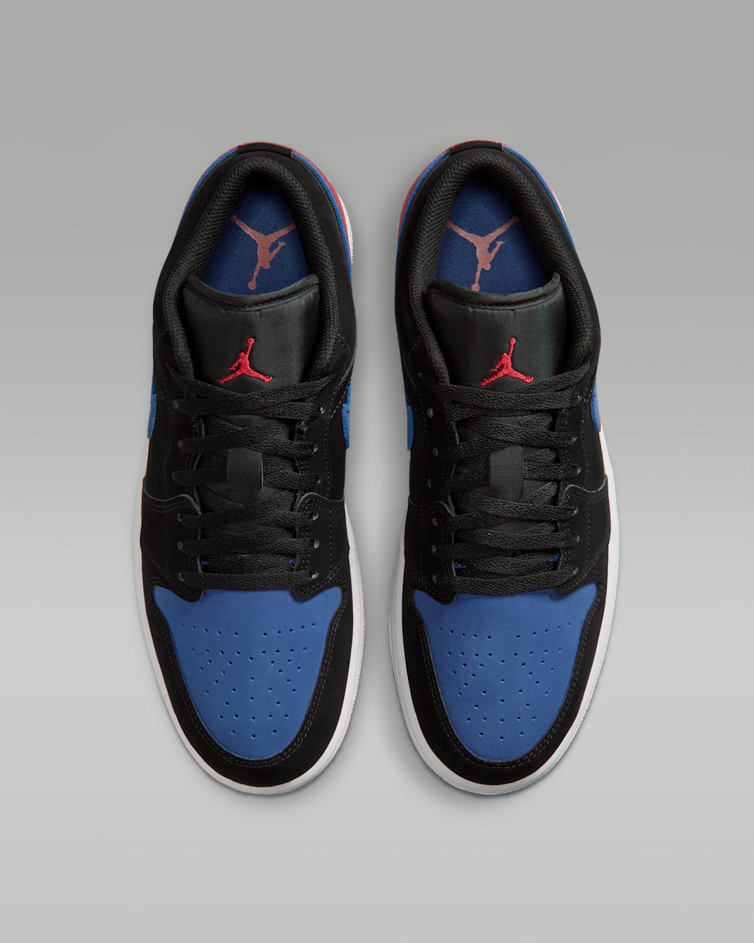 Air Jordan 1 Low Black/True Blue 553558-049